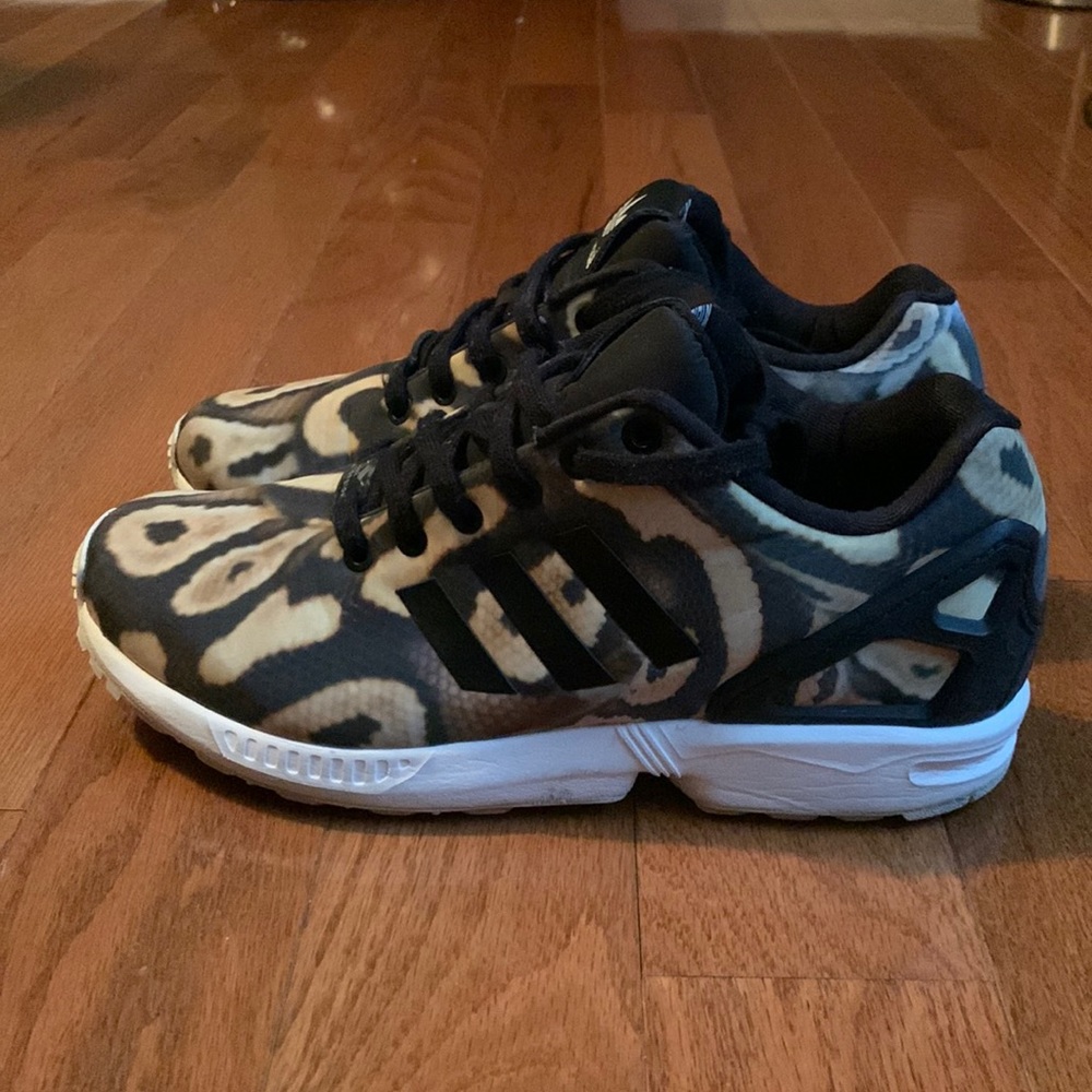 Womens Snake Skin Adidas ZX Flux